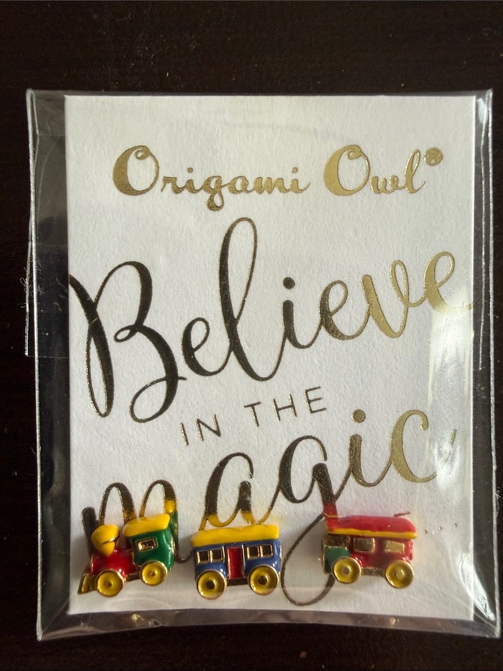 Origami Owl Train Set Charms